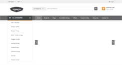 Desktop Screenshot of kniveshunt.com